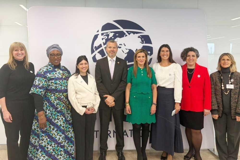 Vertreterinnen von WISTA International trafen auf IMO-Chef Arsenio Dominguez