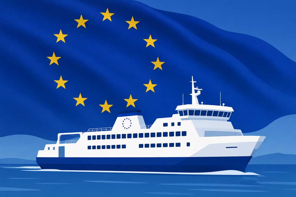 EU Fährschiff