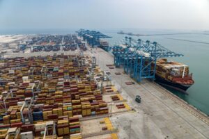 Der Hafen von Abu Dhabi