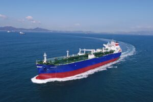 EIn Schiff von Dorian LPG