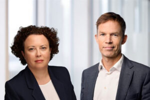 Peter la Cour Gormsen und Emilie Barriau übernehmen interimistisch gemeinsam die Führung von Hempel (© Hempel)