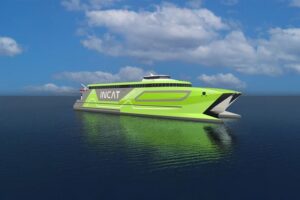 Hybridkatamaran von Incat Tasmania