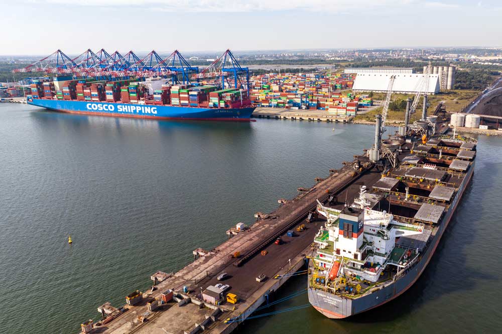 In den ersten sechs Monaten des Jahres hat sich der Umschlag positiv entwickelt. Der Hafen rechnet auch für die nächsten Monate mit Wachstum