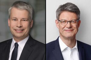 CDU-Politiker Steffen Bilger (l.) und Patrick Schnieder