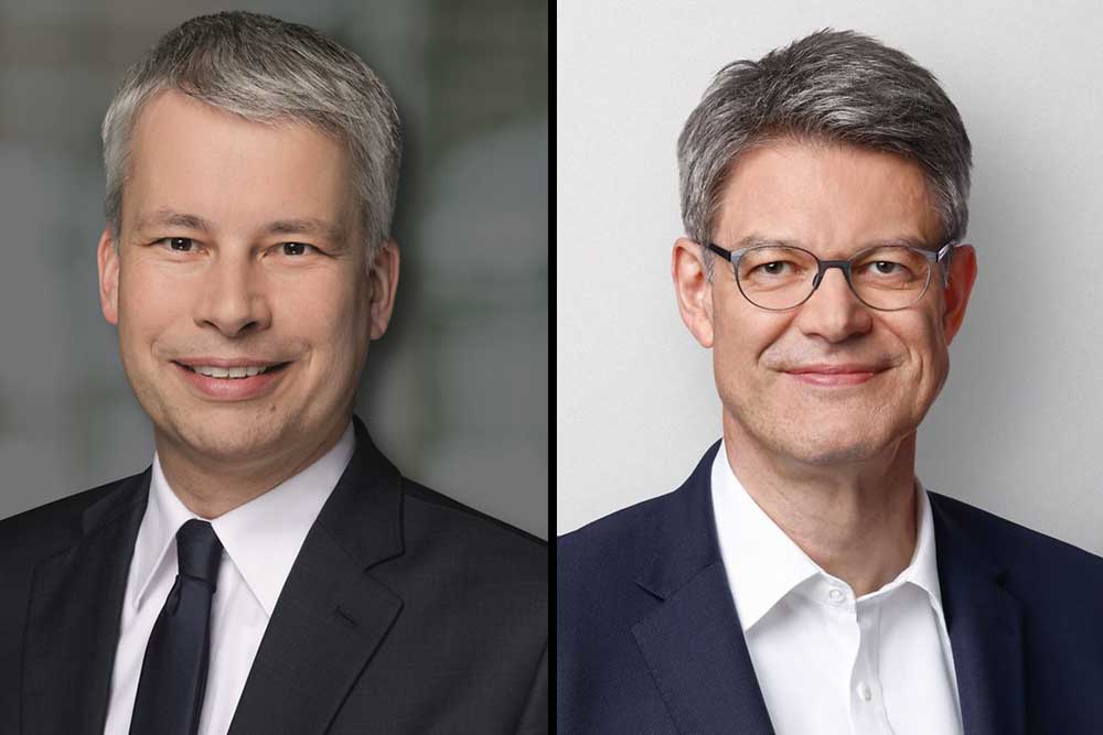 CDU-Politiker Steffen Bilger (l.) und Patrick Schnieder