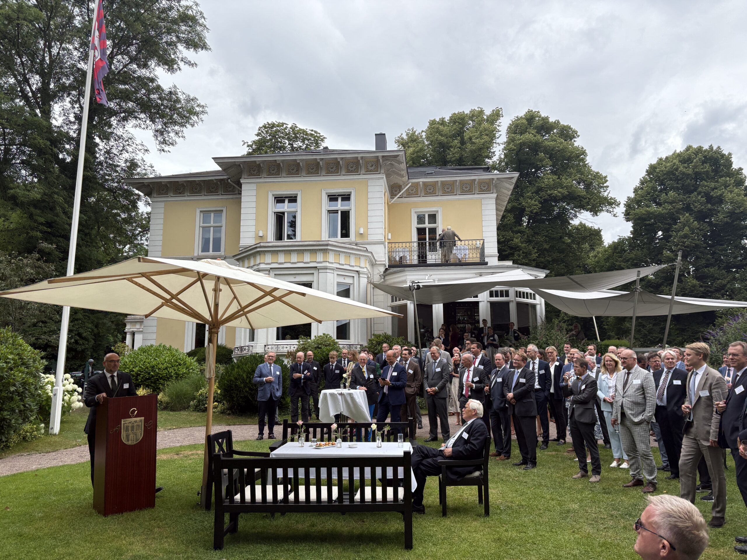 Der Schutzverein Deutscher Rheder feierte sein 125-jähriges Bestehen im Anglo-German Club an der Hamburger Alster