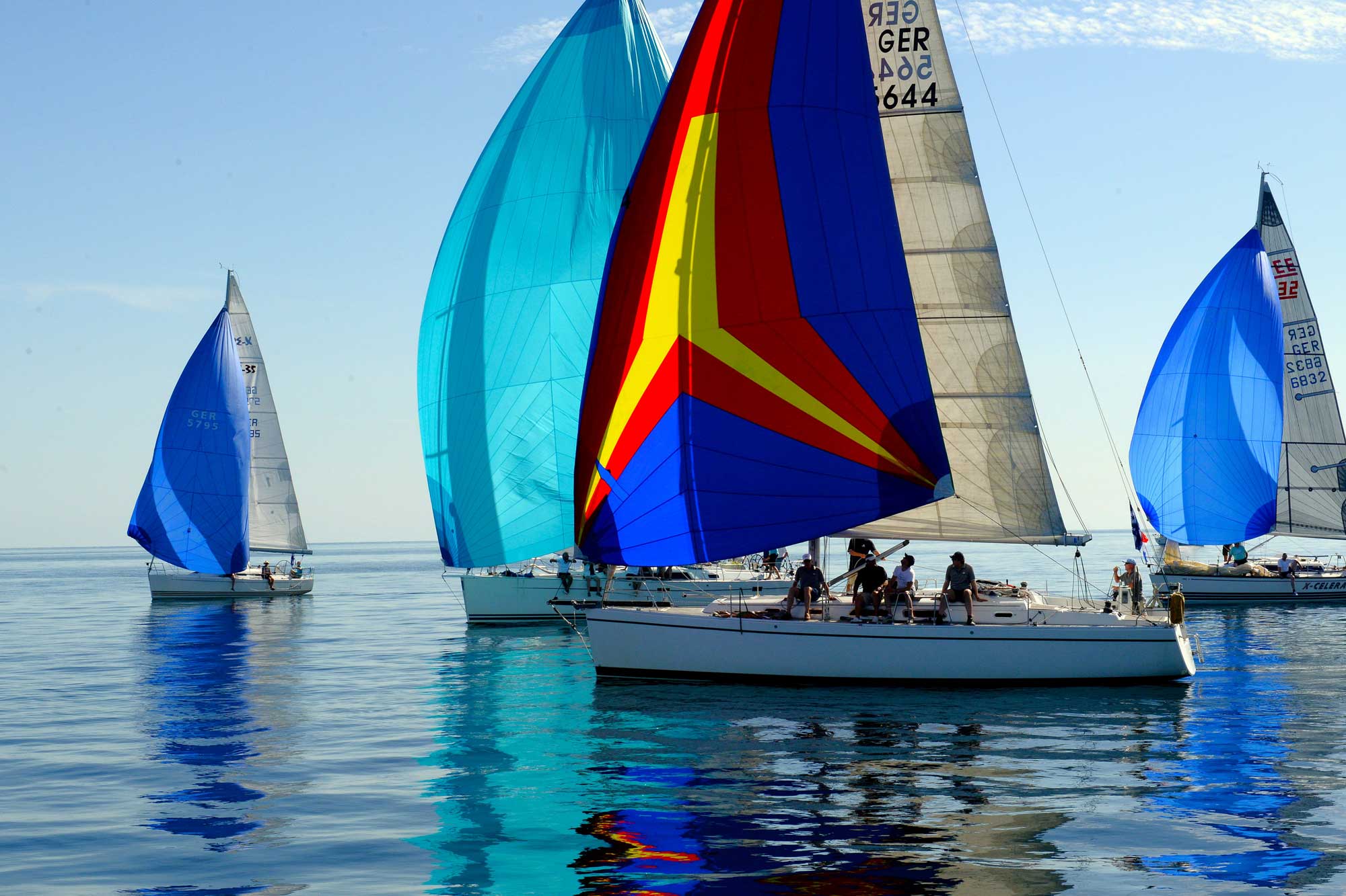 Yachten auf der Ostsee