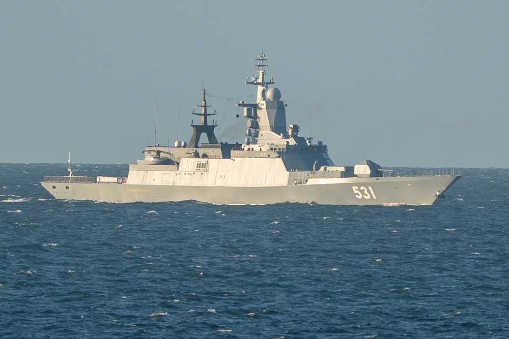 Schattenflotte: Die Fregatte "RFS Soobrazitelniy"