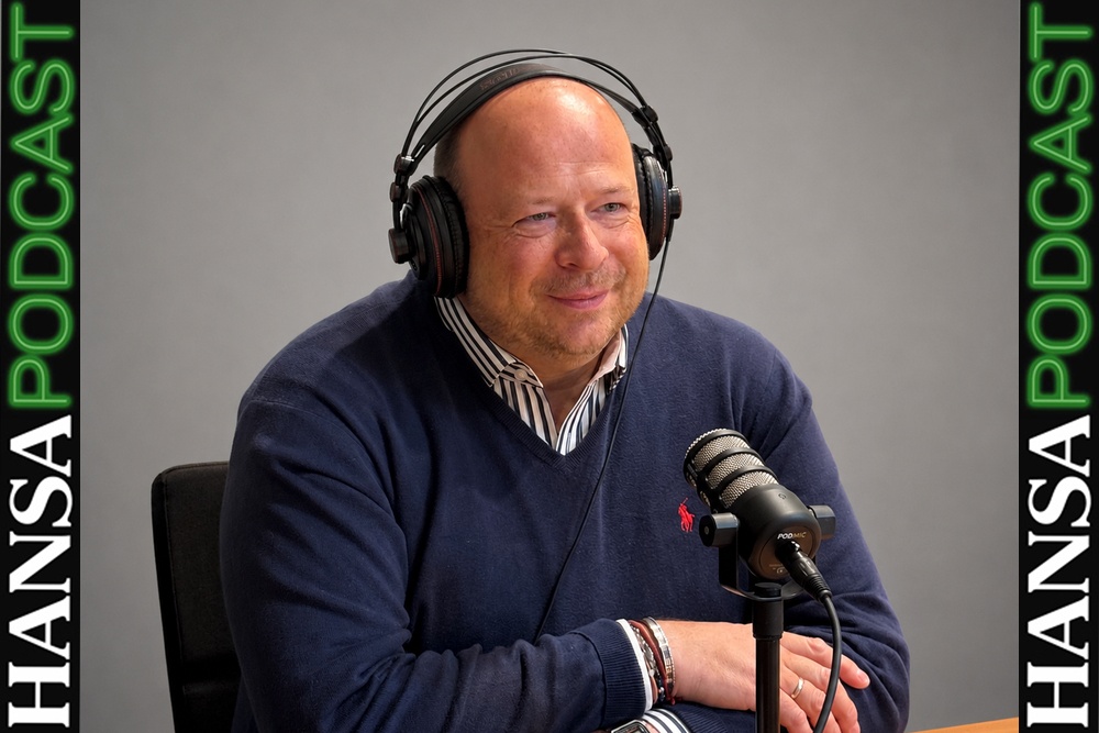 Burkhardt Sommer, Leiter des Maritimen Kompetenzzentrums Hamburg, PwC Germany zu Gast beim HANSA Podcast (© Westerkamp/HANSA)