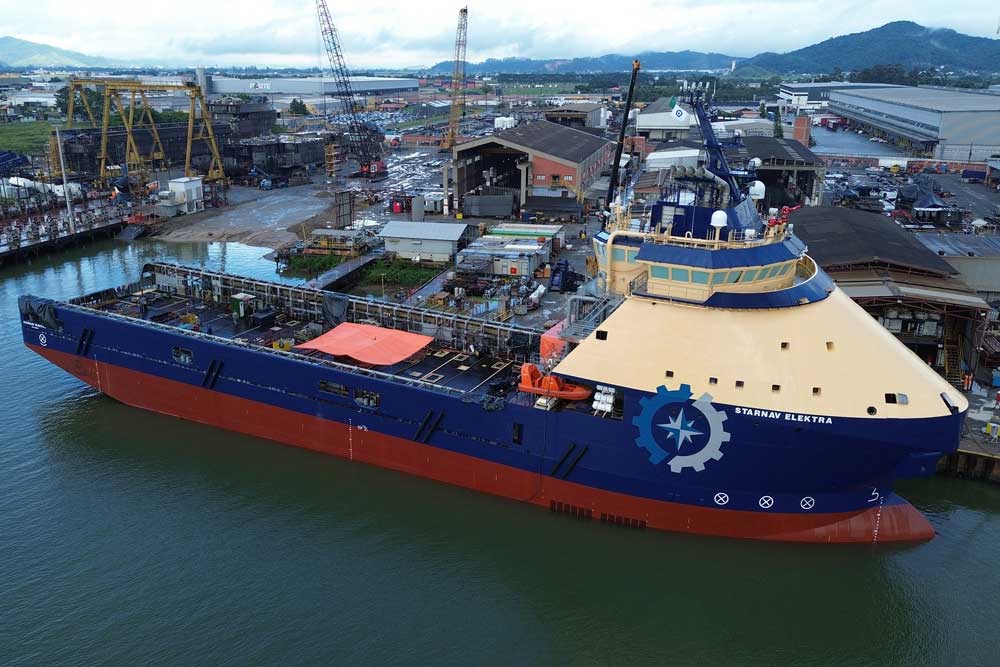 Die „Starnav Elektra“ ist eines von zehn neuen Offshore-Schiffen mit Motoren von Rolls-Royce