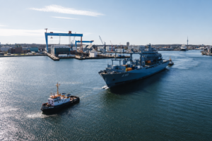 Die Werft GNYK in Kiel