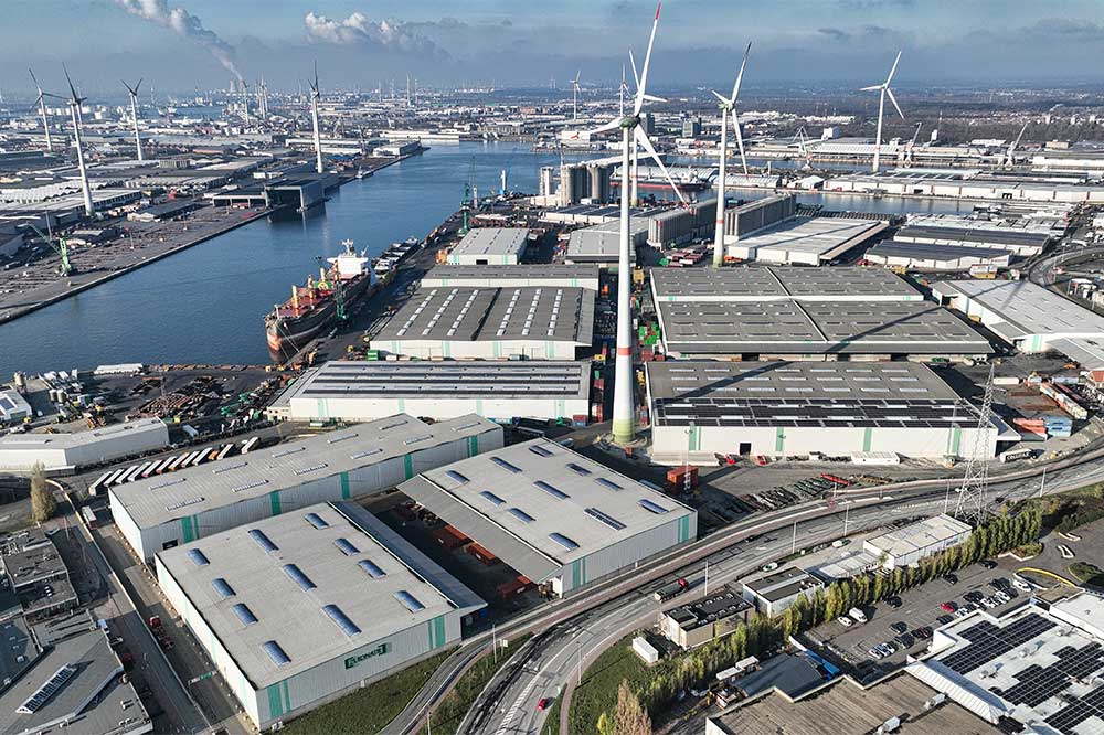 Das Breakbulk-Terminal Zuid von Zuidnatie in Antwerpen (© Zuidnatie)