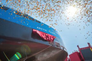 Das neue Schiff für Wallenius Wilhlemsen