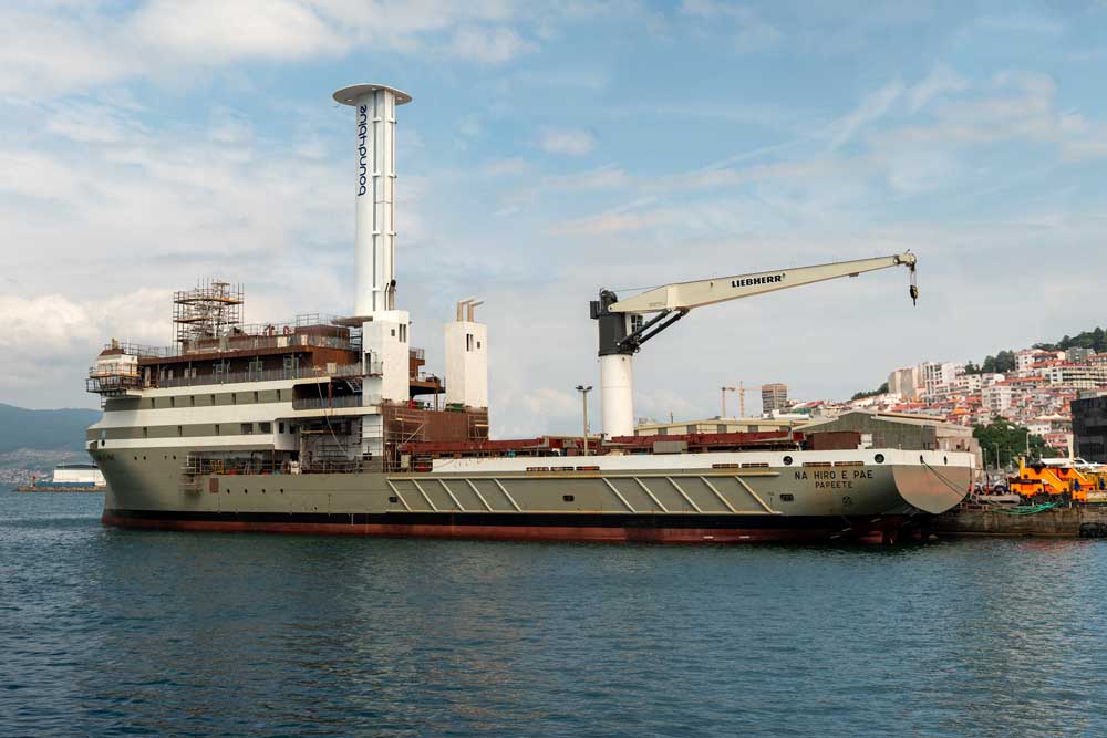 Mehrzweckschiff „Na Hiro E Pae“