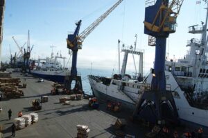 Einige Länder - hier der Hafen Walvis Bay in Namibia - haben schon konsequent in die »Blaue Ökonomie« investiert
