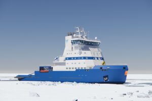 Der neue Eisbrecher für Finland