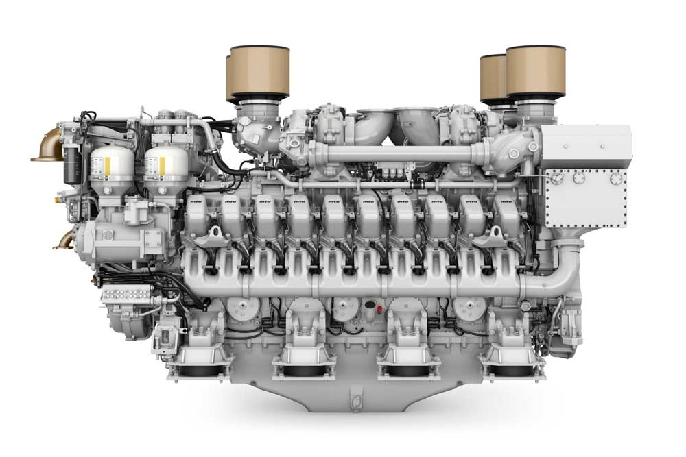 Die mtu-Baureihe 4000 hat zwei 720-Stunden-Dauertests bestanden und ist damit für den autonomen Einsatz zertifiziert (© Rolls-Royce)