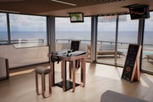 Das „Point Break“-Konzept ist beides, Brücke und Wohnraum (© Rolls-Royce)