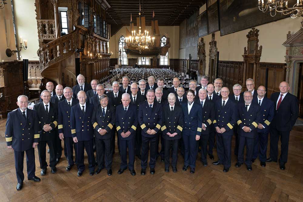 Kapitäne auf dem Bremer Kapitänstag