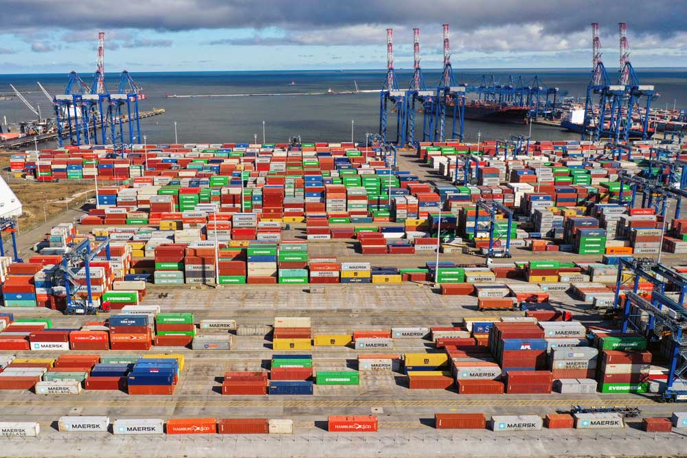 Das größte Wachstum verzeichnete containerisierte Ladung (© Port of Gdańsk)
