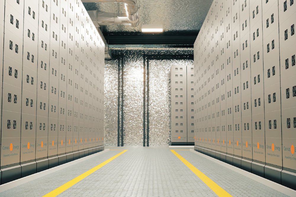 Das Batteriesystem Blue Whale NxtGen Energy hat die DNV-Typzulassung sowohl für die luftgekühlte als auch für die flüssigkeitsgekühlte Ausführung erhalten (© Corvus Energy)
